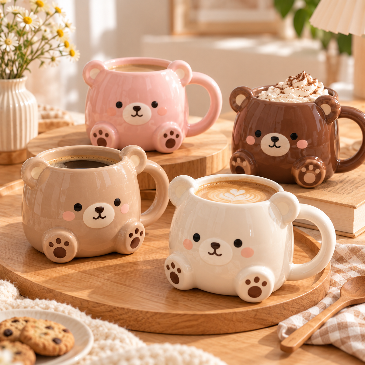 แก้วกาแฟรูปหมี